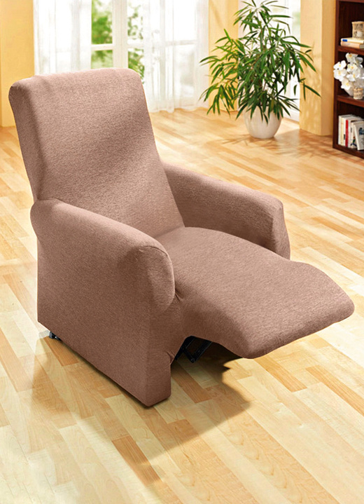 Sessel- & Sofaüberwürfe - Schützende Stretchbezüge für Sessel und Sofa, in Größe 101 (Sessel-Bezug) bis 108 (Hocker-Bezug), in Farbe BLAU Ansicht 20