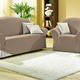 Sessel- & Sofaüberwürfe - Schützende Stretchbezüge für Sessel und Sofa, in Größe 101 (Sessel-Bezug) bis 108 (Hocker-Bezug), in Farbe GRÜN – Farbe CAMEL – Ansicht 4