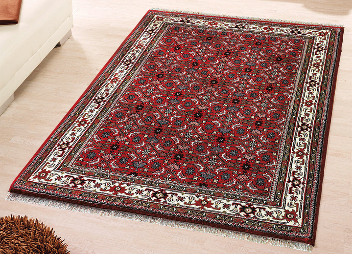 Teppiche - Handgeknüpfte Brücken, Galerie und Teppiche, in Größe 101 (Brücke, 40x 60 cm) bis 292 (Teppich, 250x350 cm), in Farbe ROT Ansicht 1