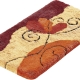 Badgarnituren - Badgarnitur in Table Tuft Qualität – Farbe TERRA Badgarnituren - Badgarnitur in Table Tuft Qualität, in Größe 100 (Vorleger halbrund, 50/ 80 cm) bis 112 (WC-Deckelbezug, 47/ 50 cm), in Farbe BLAU