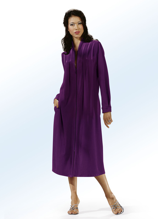 Hausmäntel - Hausmantel von COMODO, in Größe 038 bis 058, in Farbe ROYALBLAU Ansicht 4