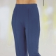 Freizeithosen - Hose mit bequemem Dehnbund – Farbe JEANSBLAU Freizeithosen - Hose mit bequemem Dehnbund, in Größe 018 bis 056, in Farbe JEANSBLAU