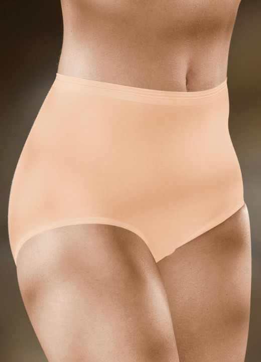 Slips - Speidel Viererpack Slips ohne Seitennähte, in Größe 038 bis 054, in Farbe AZURBLAU Ansicht 3