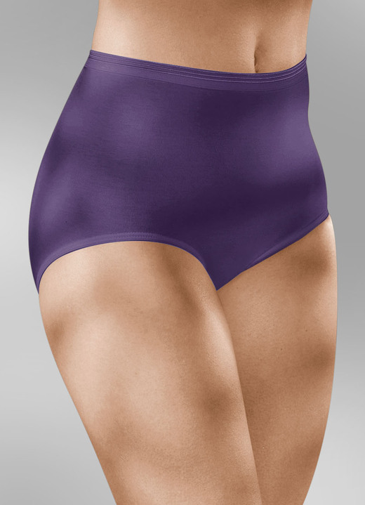 Slips - Speidel Viererpack Slips ohne Seitennähte, in Größe 038 bis 054, in Farbe AZURBLAU Ansicht 9