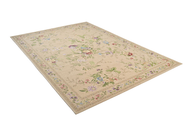 Teppiche - Gewebte Brücken und Teppiche, in Größe 103 (Brücke, 60x 90 cm) bis 309 (Bettumrandung:  2 Vorlegern, je 60x90 cm und 1 Läufer, 70x220 cm), in Farbe BEIGE Ansicht 1