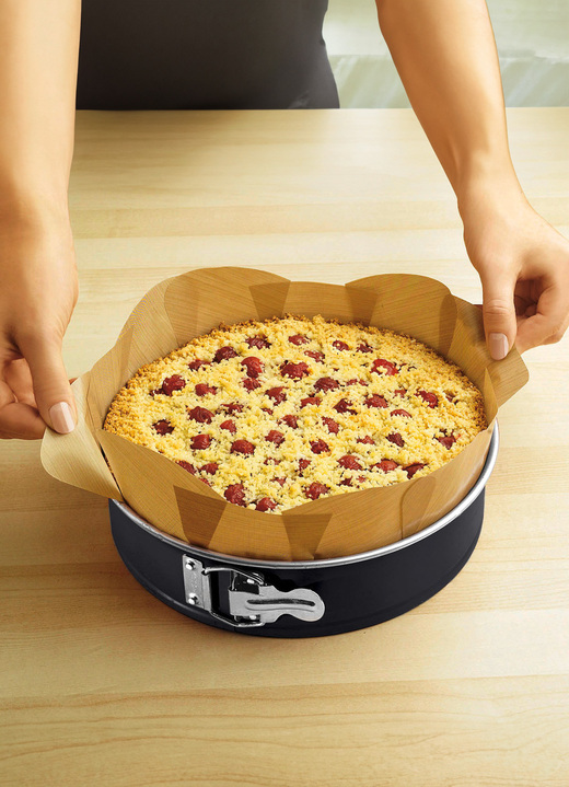 Backen - Backfolien-Set, 2-teilig, reißfest, in Farbe BRAUN, in Ausführung Für Backbleche Ansicht 3