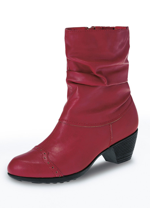 Stiefel & Stiefeletten - Andrea Conti, modische Damen-Stiefeletten, Winterschuhe, mit Reißverschluss Ansicht 2 Stiefel & Stiefeletten - Andrea Conti, modische Damen-Stiefeletten, Winterschuhe, mit Reißverschluss, in Größe 036 bis 042, in Farbe JEANS Ansicht 2