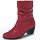 Stiefel & Stiefeletten - Andrea Conti, modische Damen-Stiefeletten, Winterschuhe, mit Reißverschluss – Farbe ROT Stiefel & Stiefeletten - Andrea Conti, modische Damen-Stiefeletten, Winterschuhe, mit Reißverschluss, in Größe 036 bis 042, in Farbe JEANS