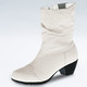 Stiefel & Stiefeletten - Andrea Conti, modische Damen-Stiefeletten, Winterschuhe, mit Reißverschluss – Farbe WOLLWEISS – Ansicht 1 Stiefel & Stiefeletten - Andrea Conti, modische Damen-Stiefeletten, Winterschuhe, mit Reißverschluss, in Größe 036 bis 042, in Farbe SCHWARZ – Farbe WOLLWEISS – Ansicht 1