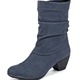 Stiefel & Stiefeletten - Andrea Conti, modische Damen-Stiefeletten, Winterschuhe, mit Reißverschluss – Farbe JEANS Stiefel & Stiefeletten - Andrea Conti, modische Damen-Stiefeletten, Winterschuhe, mit Reißverschluss, in Größe 036 bis 042, in Farbe JEANS