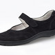 Slipper & Schnürschuhe - Waldläufer, bequeme Damen-Slipper, Weite H, mit herausnehmbarem Fußbett – Farbe SCHWARZ Slipper & Schnürschuhe - Waldläufer, bequeme Damen-Slipper, Weite H, mit herausnehmbarem Fußbett, in Größe 4 bis 8 1/2, in Farbe KIESEL