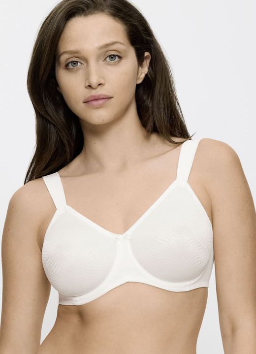 T-Shirt BH - Triumph-Essential Minimizer Bügel-BH, in Größe 075 bis 095, in Cup D, in Farbe FLIEDER Ansicht 15