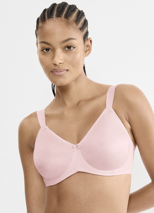 T-Shirt BH - Triumph-Essential Minimizer Bügel-BH, in Größe 075 bis 095, in Cup D, in Farbe FLIEDER Ansicht 41