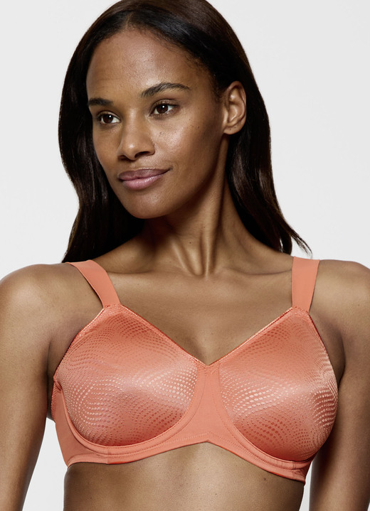 T-Shirt BH - Triumph-Essential Minimizer Bügel-BH, in Größe 075 bis 095, in Cup C, in Farbe TAUPE Ansicht 16