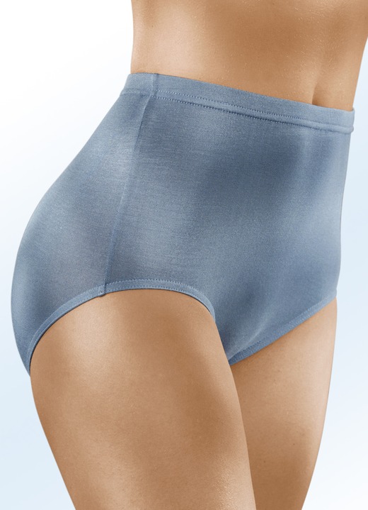 Slips - Viererpack Slips mit Gummizug im Bund, in Größe 038 bis 056, in Farbe 4X WEISS Ansicht 8