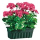 Garten - Täuschend echt wirkende Geranien mit Balkonkasten, in Farbe PINK