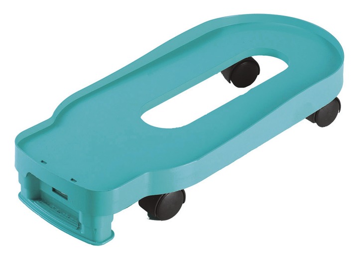 Zubehör - Rollwagen für den Clever Spin® Bodenwischer, in Farbe WEISS