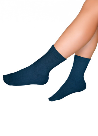 Gesunder Fuß - Diabetiker-Socken, 3-er Pack, in Größe Gr. 1 (35-37) bis Gr. 4 (44-46), in Farbe MARINE – Farbe BRAUN – Ansicht 