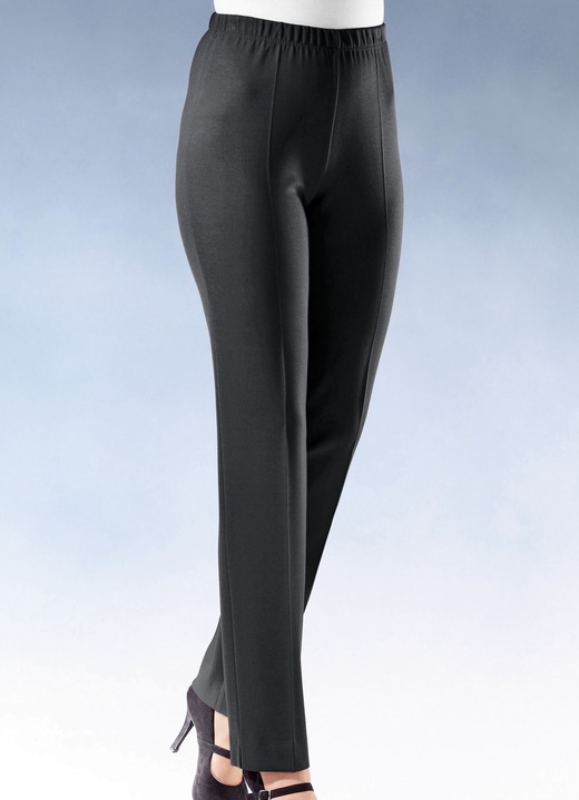 Hosen in Schlupfform - Hose in 9 Farben, in Größe 019 bis 245, in Farbe INDIGOBLAU Ansicht 5