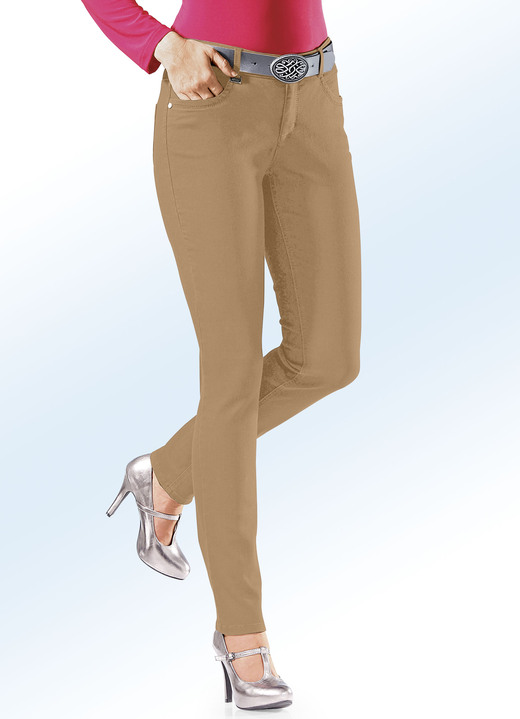 Jeans - Magic-Jeans in 11 Farben, in Größe 017 bis 050, in Farbe ALTROSA Ansicht 6