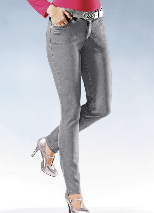 Jeans - Magic-Jeans in 11 Farben, in Größe 017 bis 050, in Farbe ALTROSA Ansicht 10