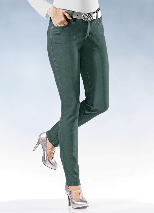 Jeans - Magic-Jeans in 11 Farben, in Größe 017 bis 050, in Farbe JEANSBLAU Ansicht 15