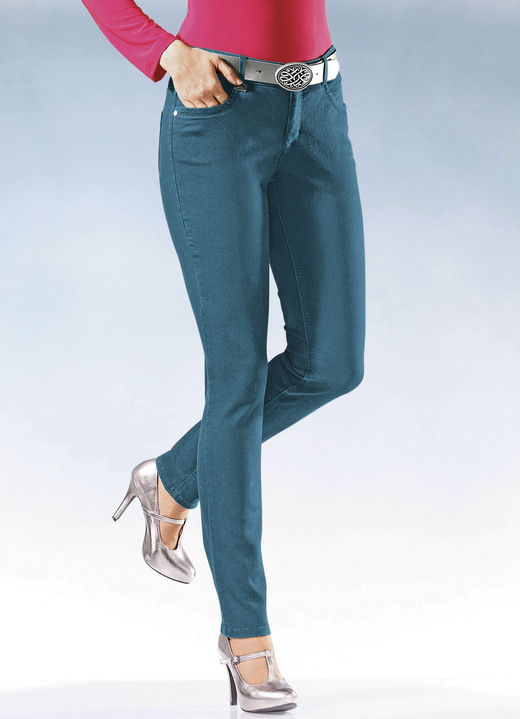 Jeans - Magic-Jeans in 11 Farben, in Größe 017 bis 050, in Farbe ALTROSA Ansicht 18