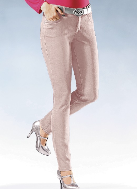 Jeans - Magic-Jeans in 11 Farben, in Größe 017 bis 050, in Farbe ALTROSA Ansicht 11