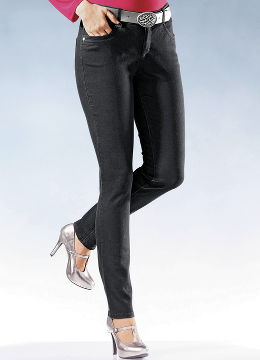 Jeans - Magic-Jeans in 11 Farben, in Größe 017 bis 050, in Farbe ALTROSA Ansicht 14