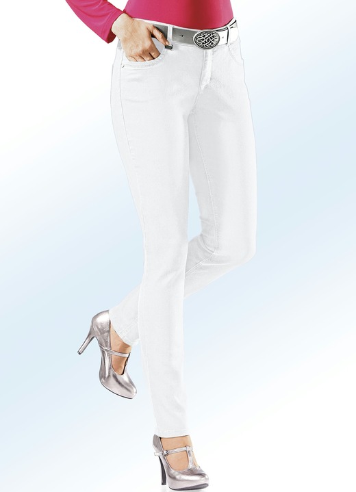 Jeans - Magic-Jeans in 11 Farben, in Größe 017 bis 050, in Farbe JEANSBLAU Ansicht 4