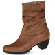 Stiefel & Stiefeletten - Andrea Conti, modische Damen-Stiefeletten, Winterschuhe, mit Reißverschluss – Farbe COGNAC – Ansicht 1 Stiefel & Stiefeletten - Andrea Conti, modische Damen-Stiefeletten, Winterschuhe, mit Reißverschluss, in Größe 036 bis 042, in Farbe JEANS – Farbe COGNAC – Ansicht 1