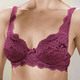 Damenwäsche - Sassa Zweierpack Bügel-BH aus Elastikspitze, in Größe 075 bis 100, in Cup B, in Farbe 1X WEINROT, 1X PUDER – Farbe 1X WEINROT, 1X PUDER – Ansicht 2