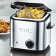 Küchengeräte - Mini-Fritteuse - ideal für 1-2 Personen, in Farbe EDELSTAHL