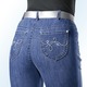 Jeans - Jeans mit weiterem Bundumfang – Farbe JEANSBLAU – Ansicht 2 Jeans - Jeans mit weiterem Bundumfang, in Größe 018 bis 092, in Farbe JEANSBLAU – Farbe JEANSBLAU – Ansicht 2
