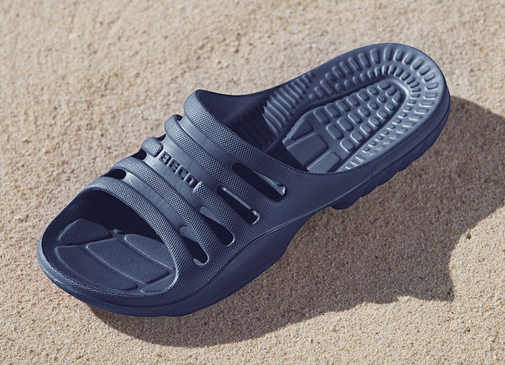 Accessoires - Badeschuhe mit Massage-Fußbett, in Größe 036 bis 046, in Farbe TÜRKIS Ansicht 6