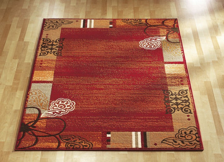 Teppiche - Gewebte Brücken und Teppiche mit Bordüre, in Größe 111 (Brücke, 60x110 cm) bis 288 (Teppich, 240x330 cm), in Farbe BEIGE Ansicht 4