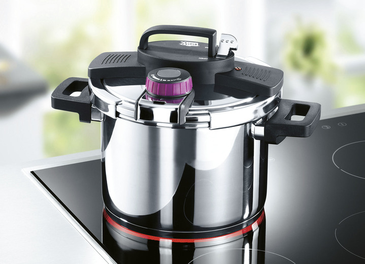 Töpfe & Pfannen - Schnellkochtopf aus rostfreiem Edelstahl, in Farbe EDELSTAHL, in Ausführung Schnellkochtopf Ansicht 2