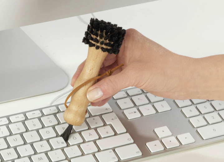 Reinigungshelfer & Reinigungsmittel - WENKO Steckdosenreiniger, in Farbe BRAUN/WEISS, in Ausführung Steckdosenreiniger Ansicht 4