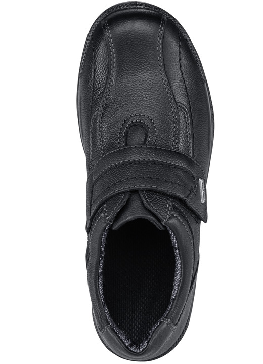 Slipper & Schnürschuhe - GINO GALANTE, sportliche Herren-Slipper, Weite H, mit herausnehmbarem Fußbett, in Größe 040 bis 047, in Farbe SCHWARZ Ansicht 2