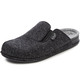Hausschuhe - Klassische Herren-Hausschuhe, mit anatomisch geformtem Fußbett, in Größe 041 bis 047, in Farbe ANTHRAZIT – Farbe ANTHRAZIT – Ansicht 1