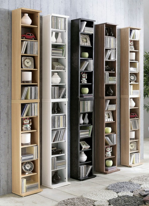 Möbel - Beliebig erweiterbares Standregal, in Farbe SCHWARZ, in Ausführung Standregal, klein Ansicht 2