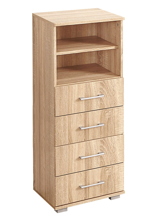 Nachttische - Kommoden in hochwertiger, stabiler Ausführung, in Farbe BUCHE LIVORNO, in Ausführung Nachttisch, Höhe 37 cm Ansicht 11