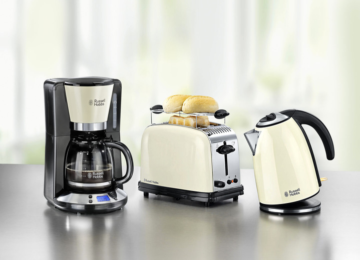 Küchengeräte-Serien - Frühstücksserie aus hochwertigem lackiertem Edelstahl, in Farbe ROT, in Ausführung Wasserkocher Ansicht 2