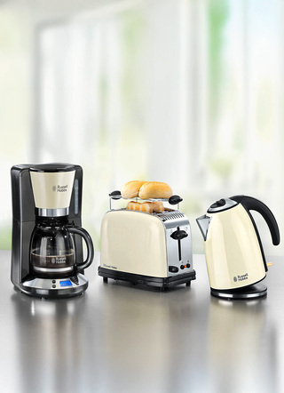 Frühstücksserie aus hochwertigem lackiertem Edelstahl