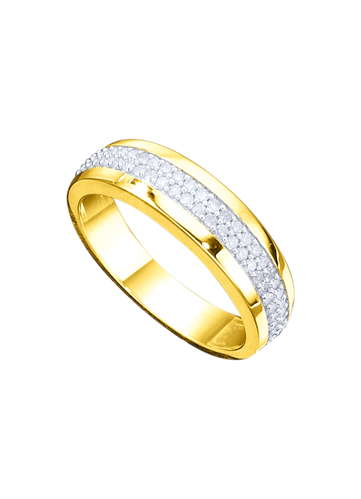 Ringe - Damenring bicolor, in Größe 160 bis 220, in Farbe  Ansicht 2