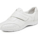 Slipper & Schnürschuhe - Waldläufer Slipper mit praktischem Klettverschluss – Farbe NATURWEISS – Ansicht 1 Slipper & Schnürschuhe - Waldläufer Slipper mit praktischem Klettverschluss, in Größe 4 bis 8 1/2, in Farbe MATTSILBER – Farbe NATURWEISS – Ansicht 1
