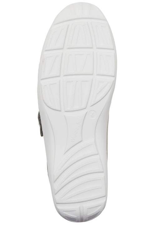 Slipper & Schnürschuhe - Waldläufer Slipper mit praktischem Klettverschluss Ansicht 4 Slipper & Schnürschuhe - Waldläufer Slipper mit praktischem Klettverschluss, in Größe 4 bis 8 1/2, in Farbe MATTSILBER Ansicht 4