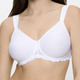 BH mit Spitze - Triumph Minimizer-Bügel BH mit Spitze, in Größe 075 bis 095, in Cup F, in Farbe WEISS – Farbe WEISS – Ansicht 1
