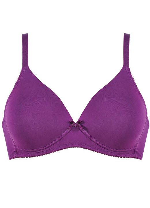 T-Shirt BH - Naturana Zweierpack BH mit gepolsterten Cups Ansicht 11 T-Shirt BH - Naturana Zweierpack BH mit gepolsterten Cups, in Größe 075 bis 095, in Cup A, in Farbe 1X PAZIFIK, 1X PUDER Ansicht 11