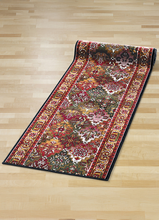 Teppiche - Gewebte Läufer in Wunschlänge Ansicht 2 Teppiche - Gewebte Läufer in Wunschlänge, in Größe 101 (Läufer, 60 cm breit) bis 106 (Läufer, 100 cm breit), in Farbe BEIGE Ansicht 2